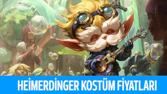League Of Legends Heimerdinger Kostümleri Kaç RP?