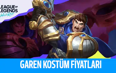 League Of Legends Garen Kostümleri Kaç RP?