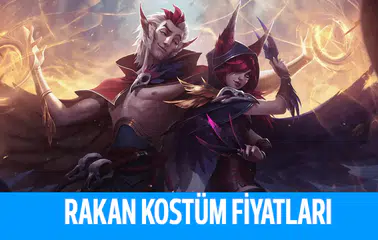 League Of Legends Rakan Kostümleri Kaç RP?