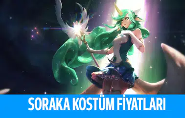 League Of Legends Soraka Kostümleri Kaç RP?